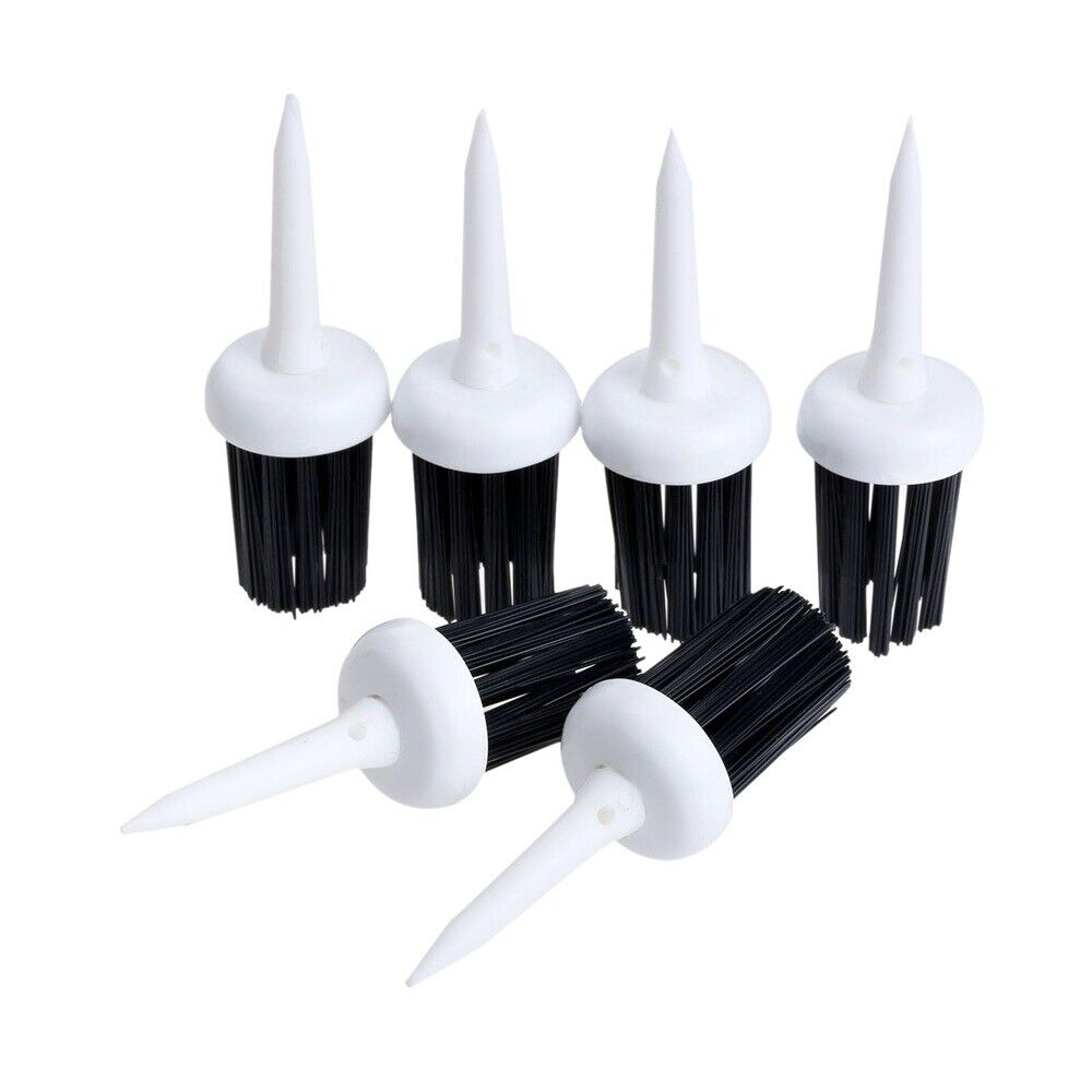 Nylon Brush Style Golf Tee Driver 57mm Accessories Practice Training Aids 50pcs