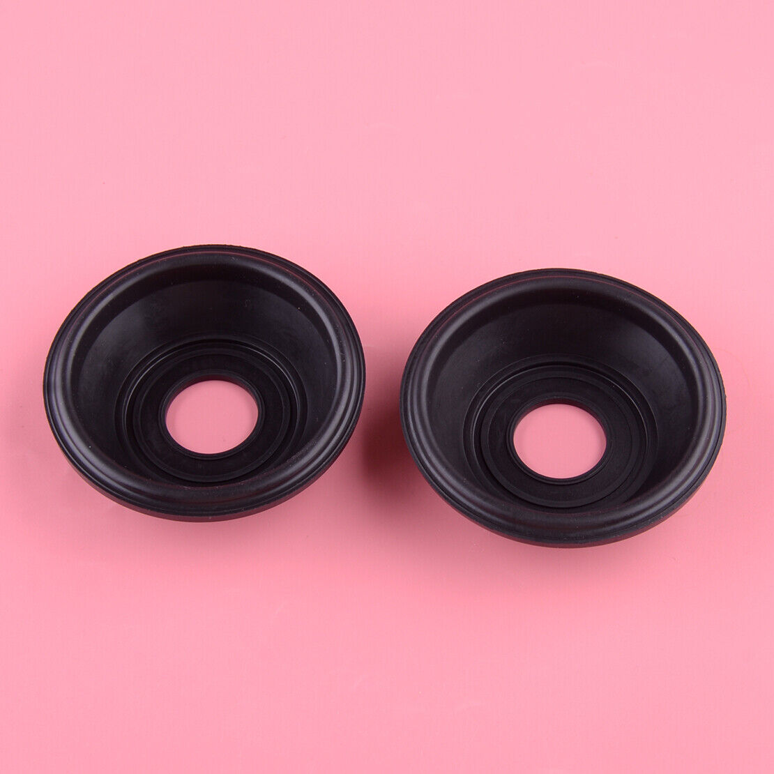 2x Carburetor Plunger Diaphragm Membrane Fit for Kawasaki KLE400 EX500 ER500