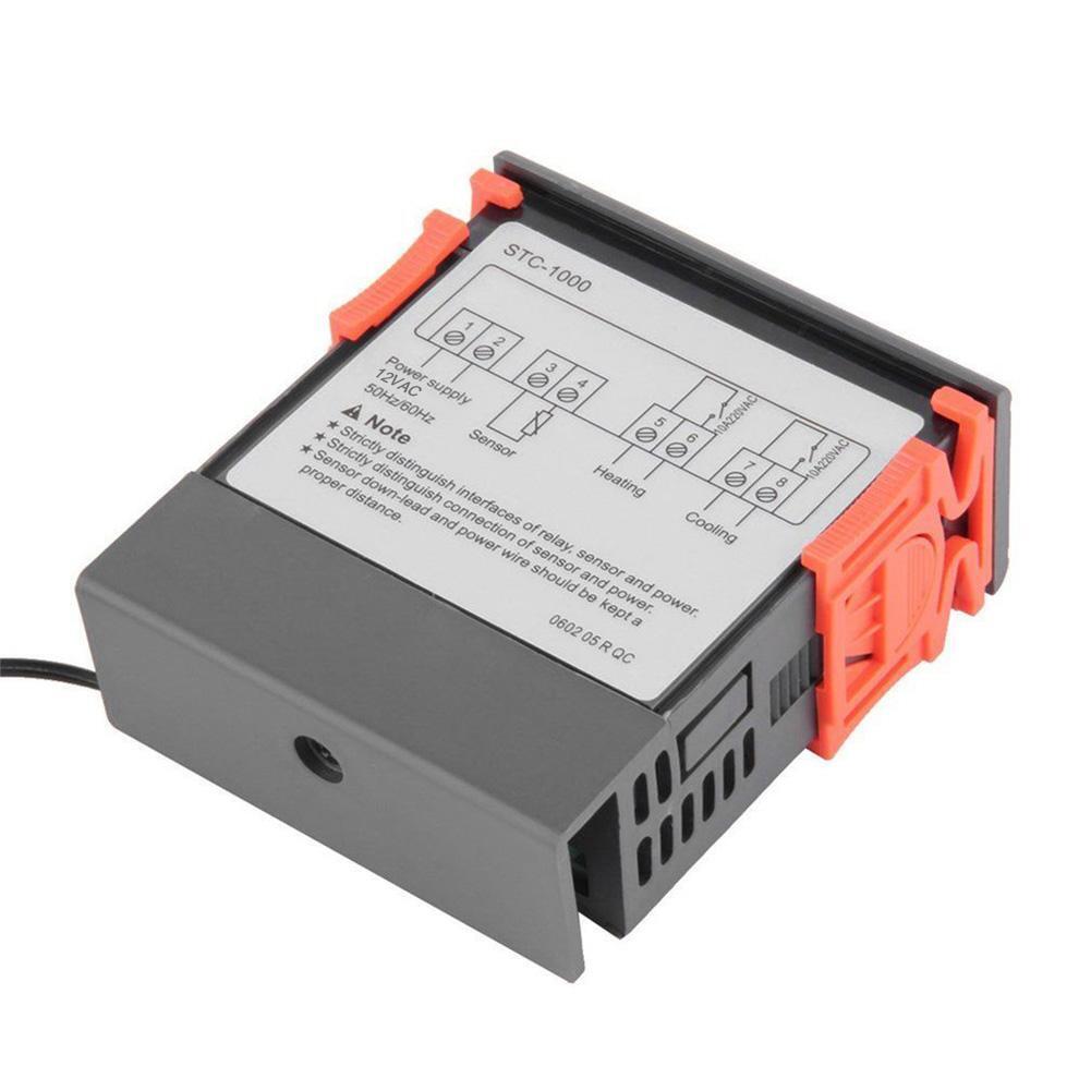 STC-1000 Electronic Digital Temperature Controller Thermostat (DC 12V)