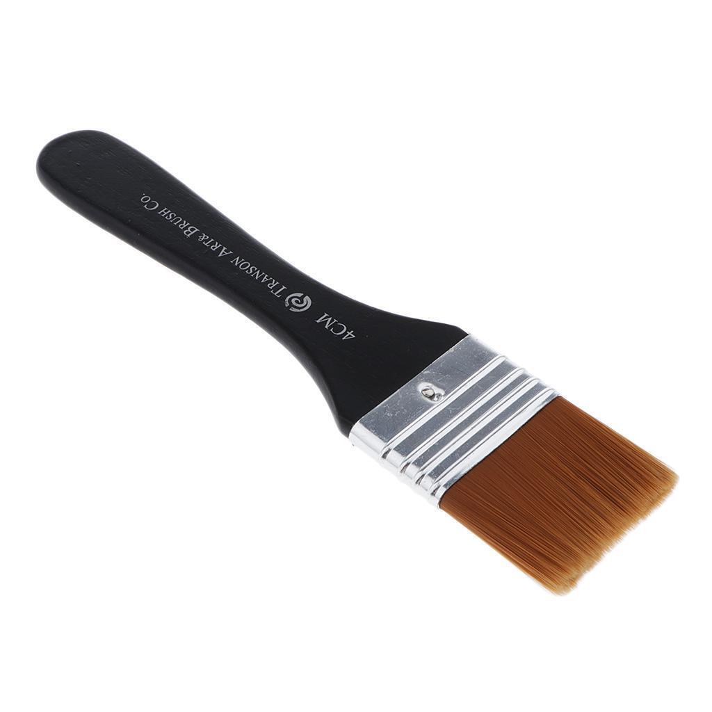 2Pieces Flat  Brush Oil Painting Brush  Kid Birthday Gift