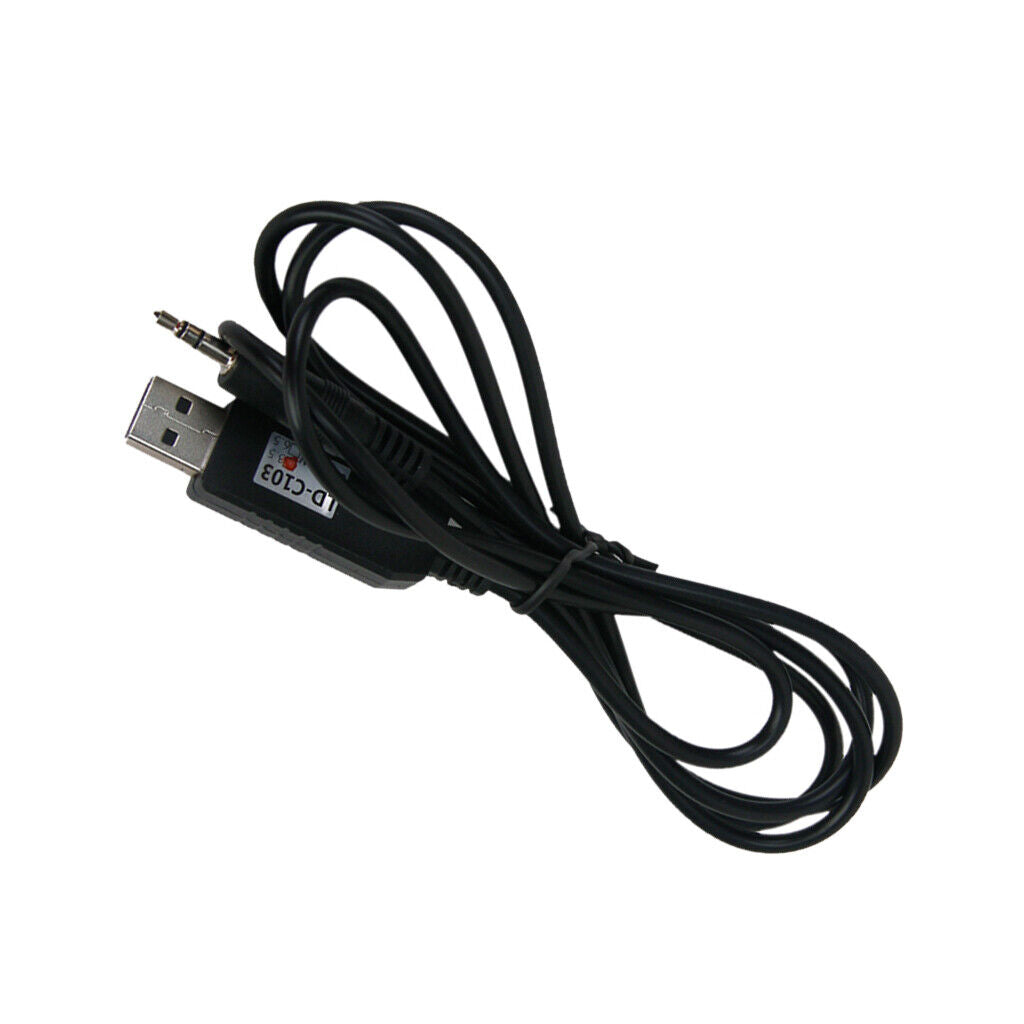 1.5m USB-CW 3.5mm  usb cable PC Send Morse to Radio for  FT817 857