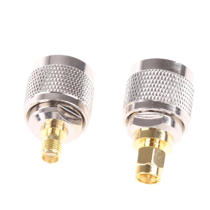 4 Pcs SMA to UHF Coax Connector Low Loss Signal Transmission for Coaxial Cable