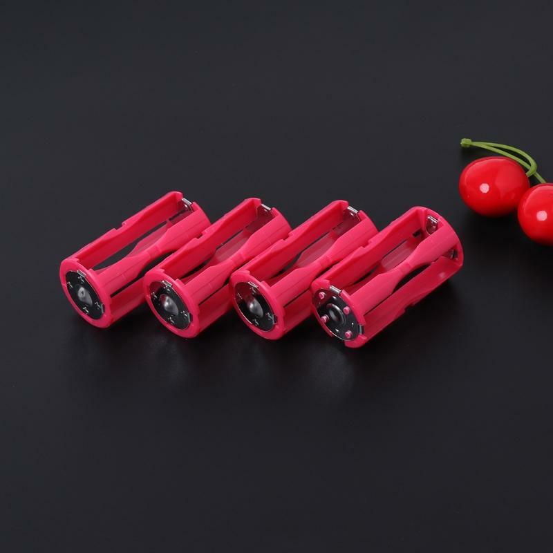 4AAA To C Size Parallel Cell Adapter Battery Holder DC 1.5V Case Box Converter