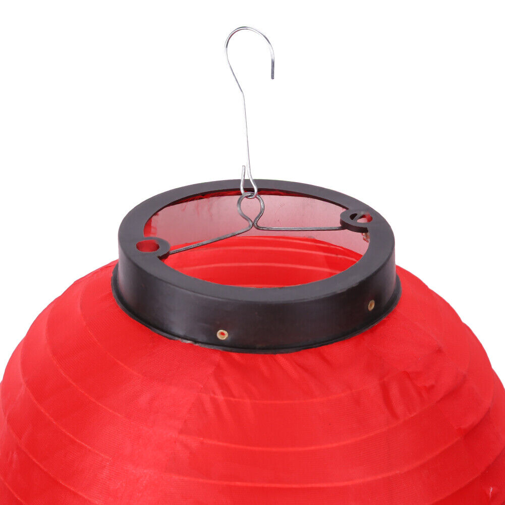 4x Japanese Sushi Lantern Restaurant Bar Festival Hanging Decor (D Red)