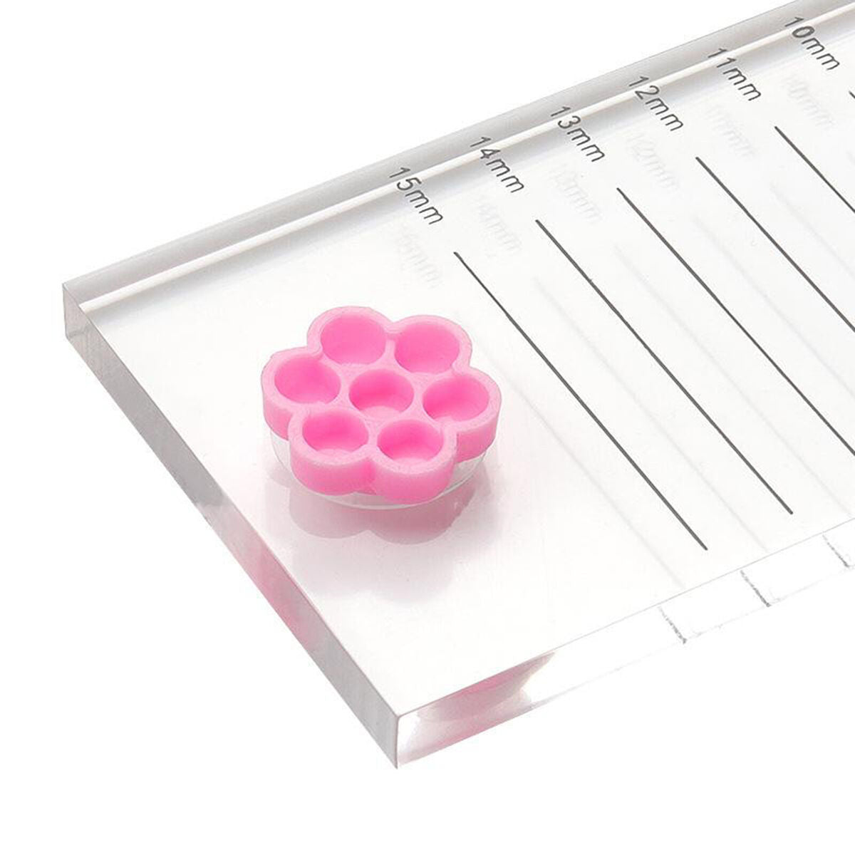 100pcs Plastic  Extensions Adhesive Glue Holder Cup