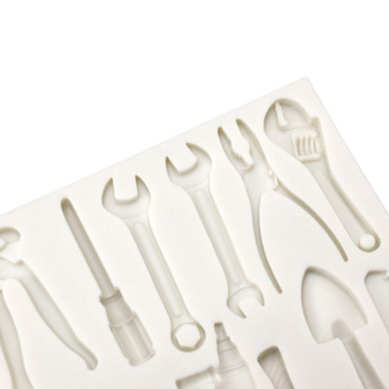 Hardware Tools Shape Chocolate Cake Decorating Baking Mold DIY Silicone Mold