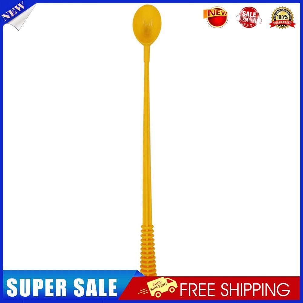Fishing Baits Casting Spoon Scoop Anti-Slip Handle for Feeding Particles