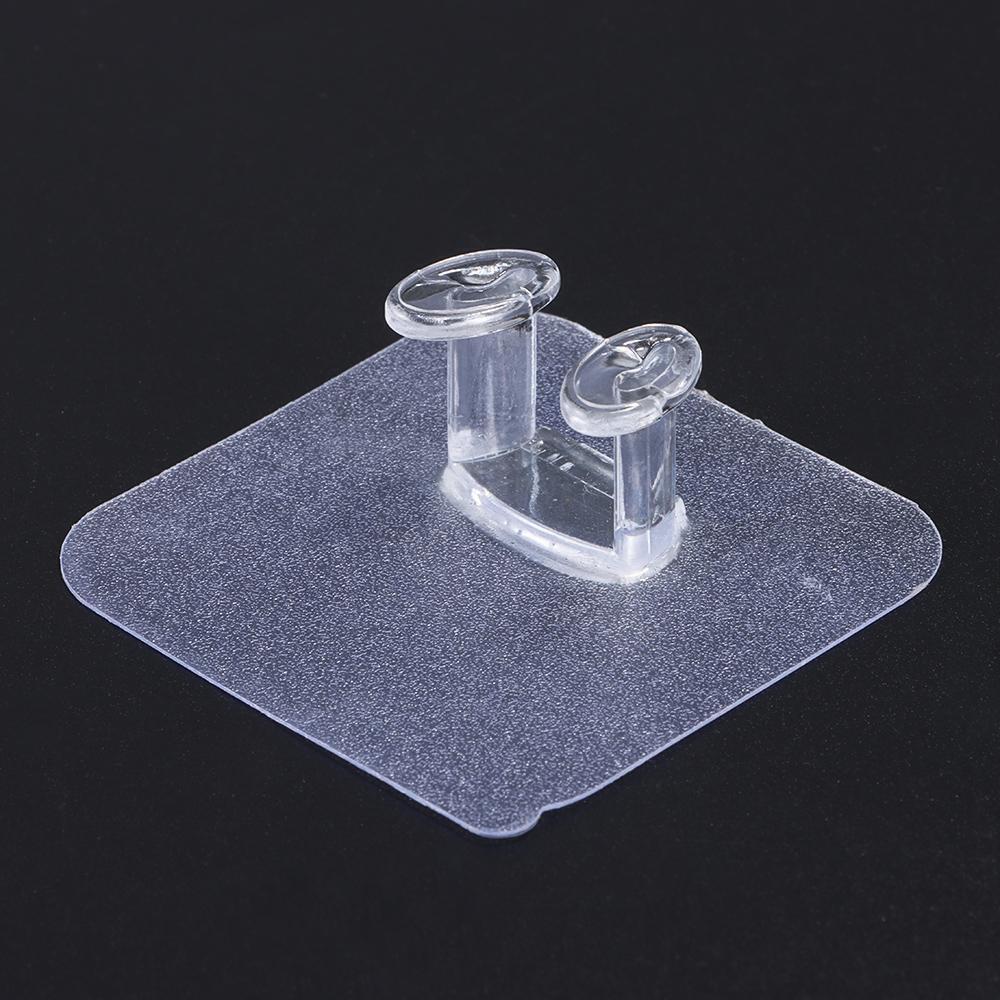 Adhesive Wall Wire Bracket Power Plug Hook Storage Hanger Socket Holder