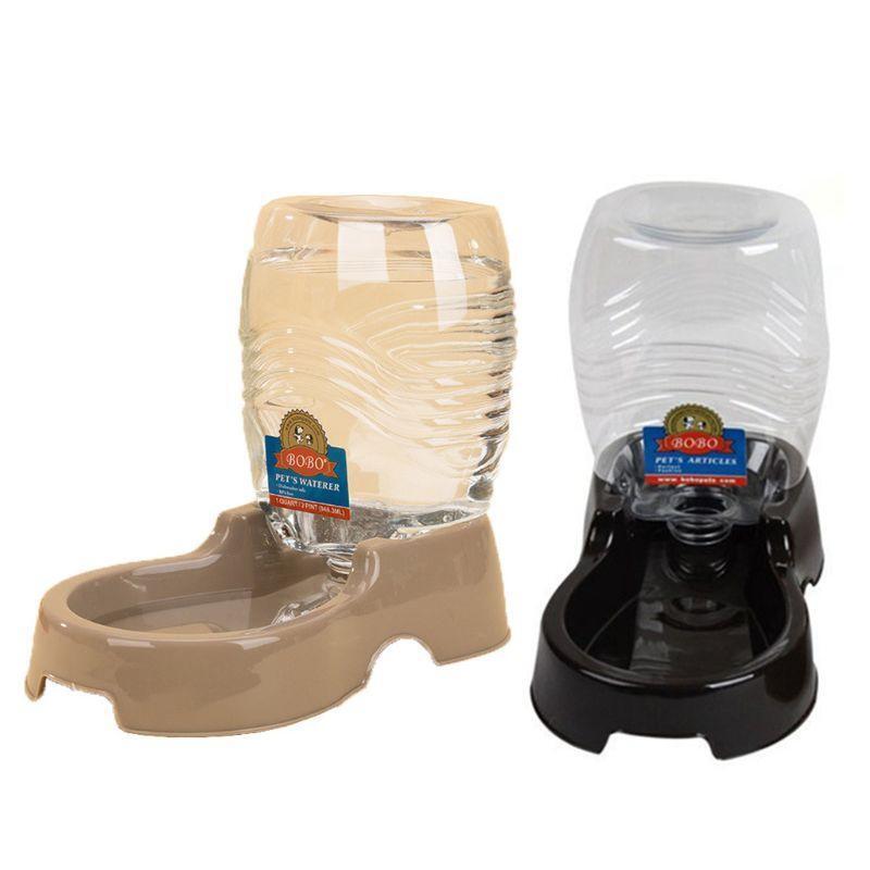 Pet Water Fountain Automatic Waterer Dish Bowl Feeder Dispenser for Cat Dog
