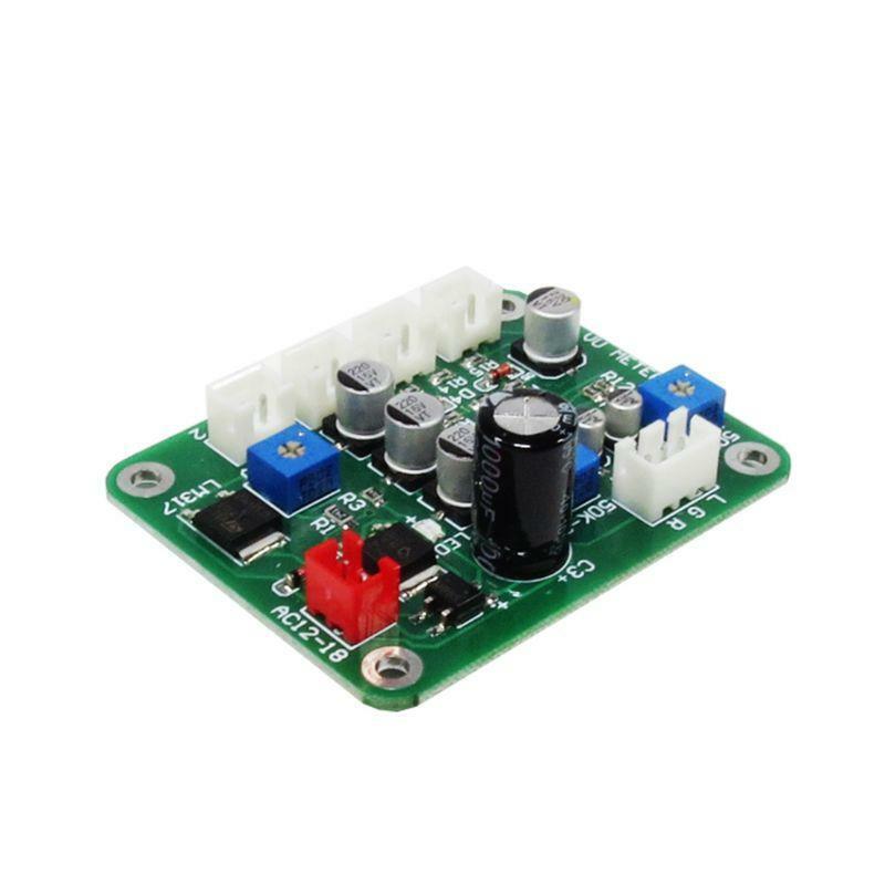 2 Pcs VU Panel Meter Warm Back Light Recording+Durable Driver Board