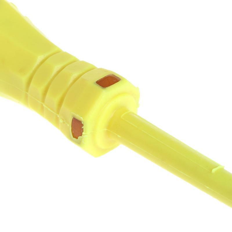 100-500V Voltage Detector Slotted Screwdriver Electric Tester Test Pen LED Light