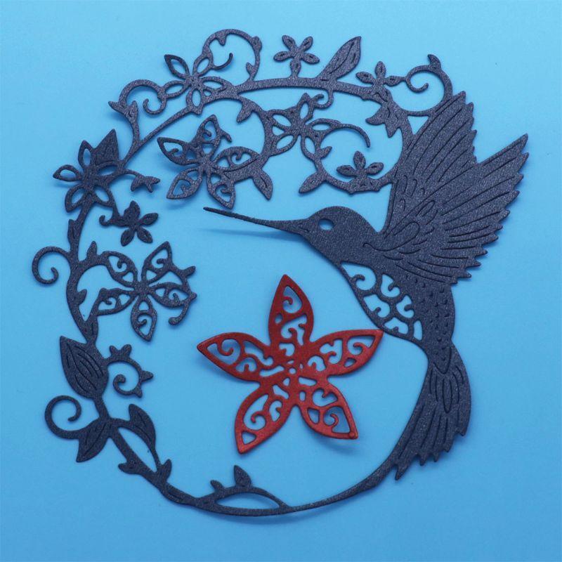 Hummingbird Garland DIY Handicrafts Cutting Dies Metal Cutting Stencils Stamp