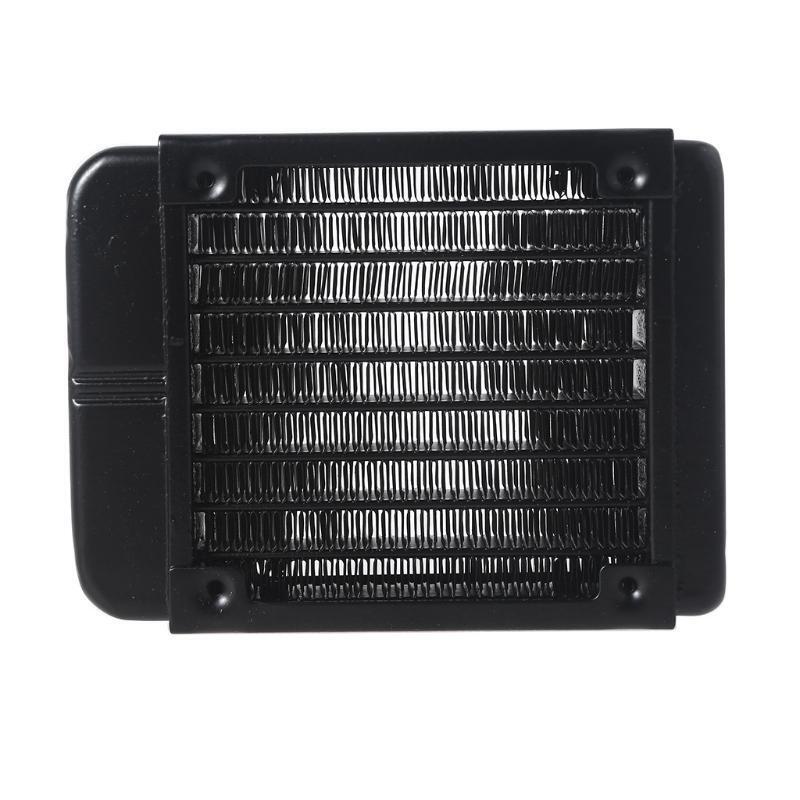 Pure Aluminum Radiator 8 Pipes Aluminum Heat Exchanger Liquid Cooling Heat Sink