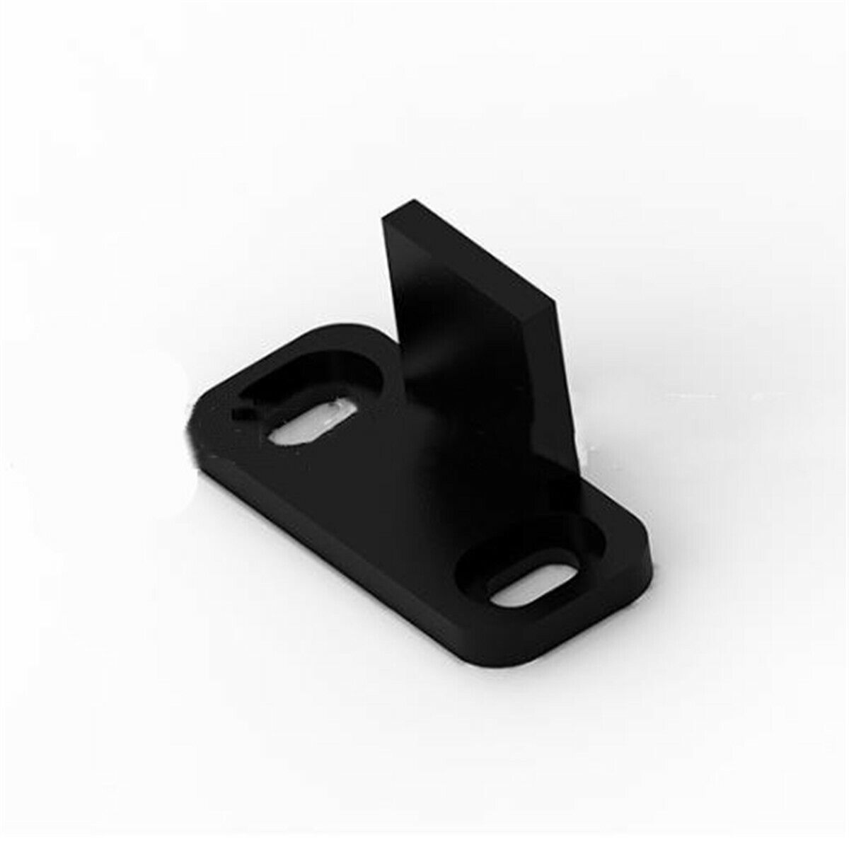 2Pc Cilps Sliding Barn Door Hardware Wall Bottom Floor Roller Guide Clip+ Screws