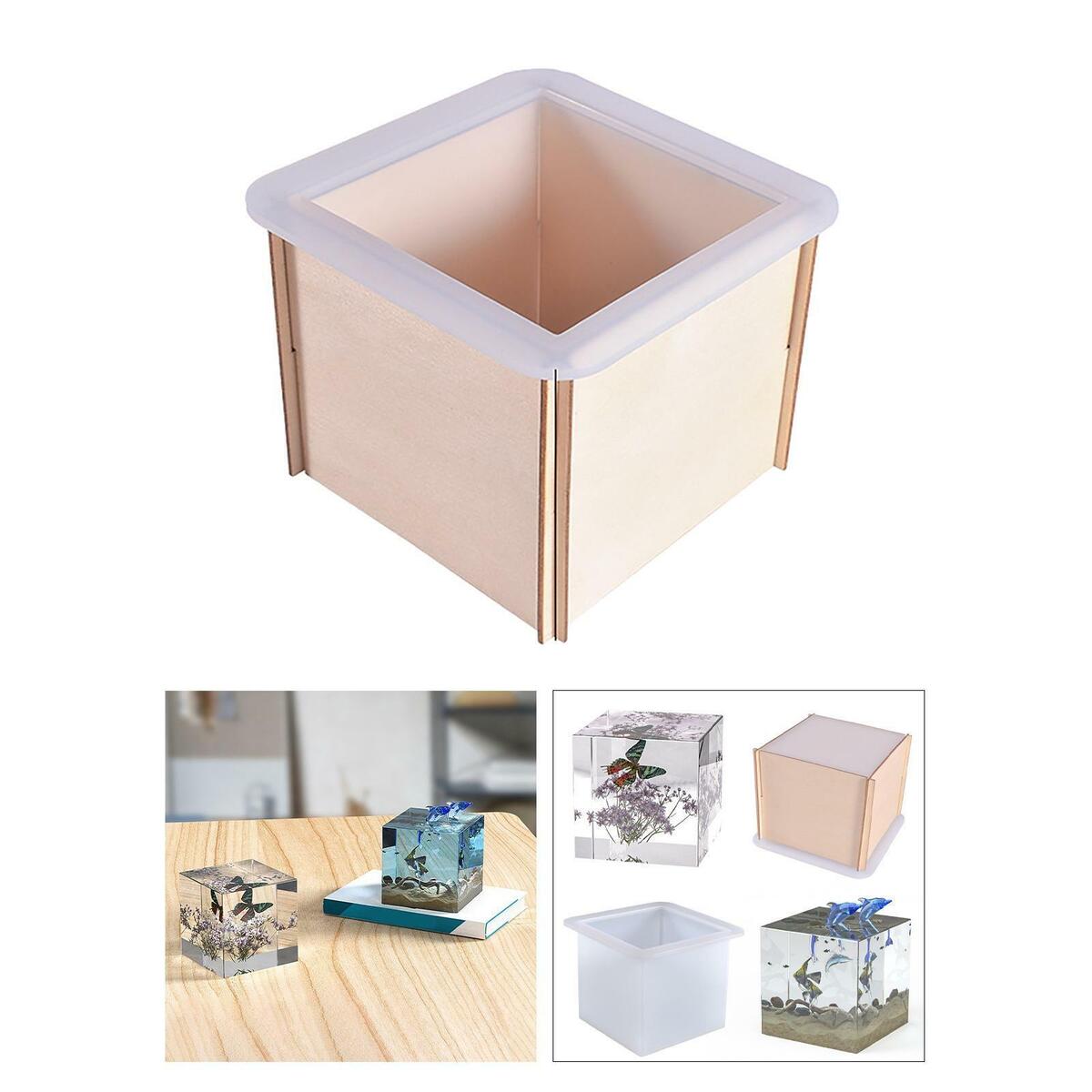 DIY Square Silicone Mold Jewelry Casting Molds for Girls Ornaments Studs