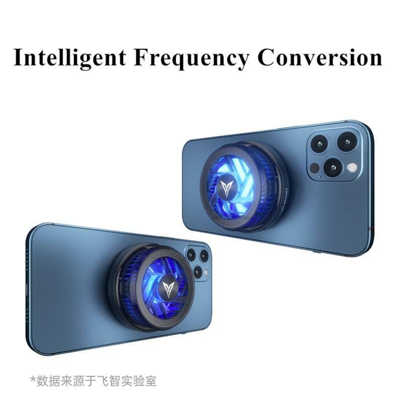 Magnetic Semiconductor Heat Radiator Mobile Gaming Cooler Fan for iOS Phones