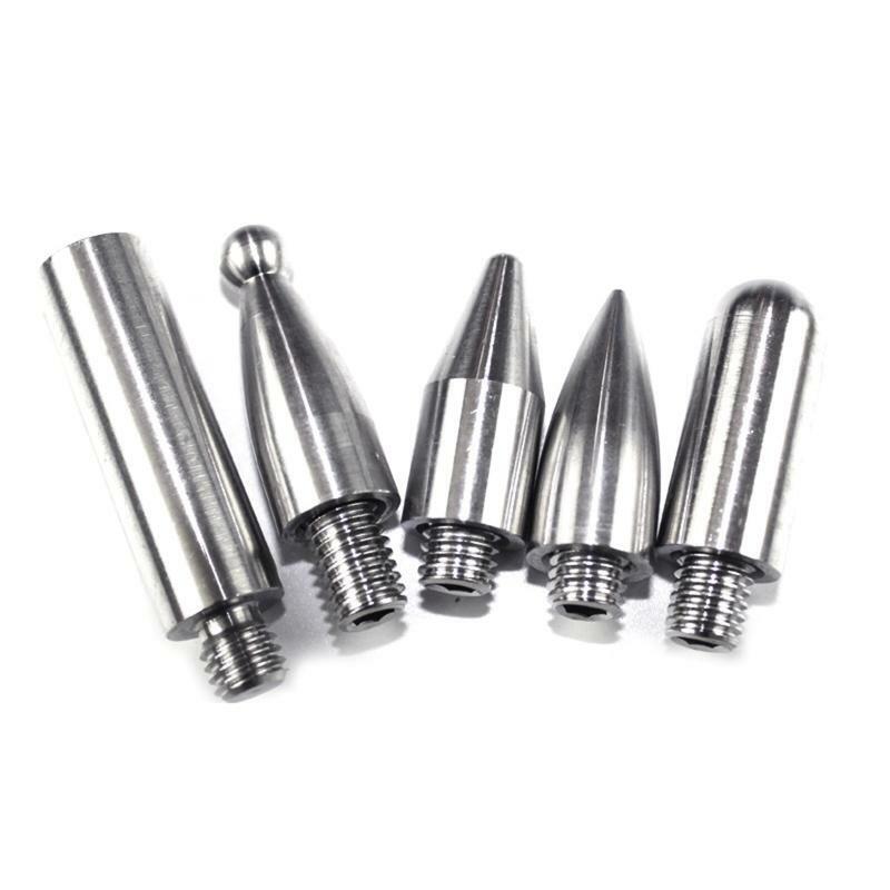 Stainless Steel Car Depression Repair Crowbar Head Hook Replacement 5Pcs Set