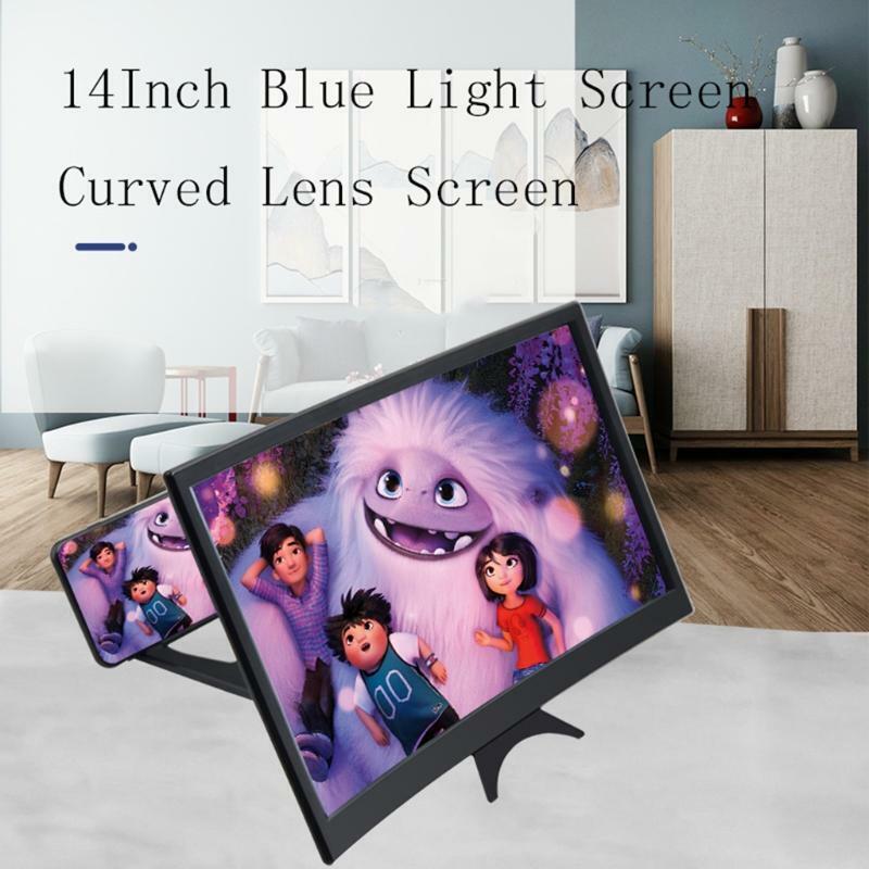 Mobile Phone Screen Amplifier Enlarger Foldable Stand for Movies Videos Gaming