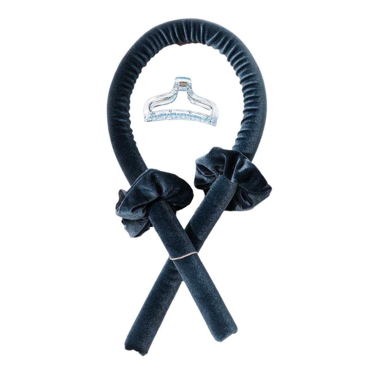 2x Heatless  Curlers No Heat Curling Ribbon Shiny  for