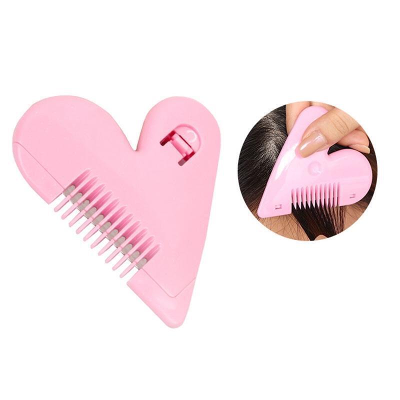 Pubic Hair Remover Razor Hair Cutting Comb With Blade For Dog Bangs Hair Trimmer