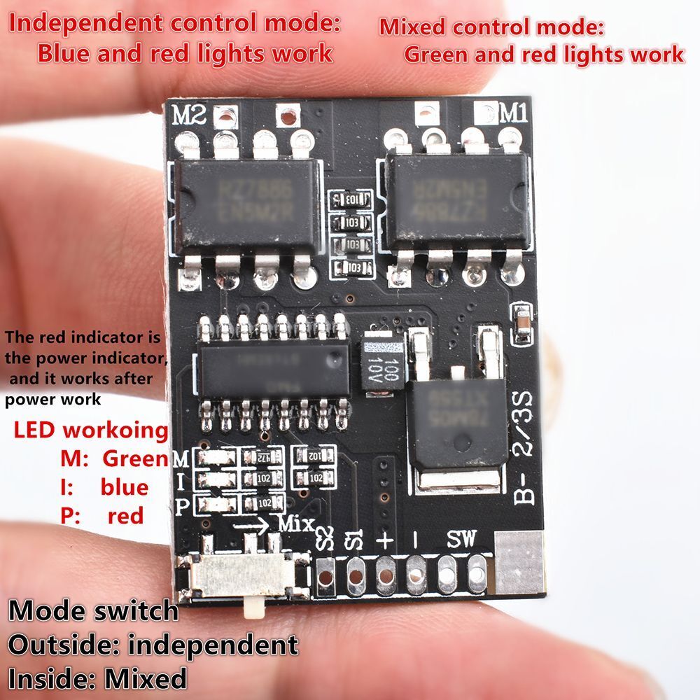 Spare Parts Esc 2s-3s Lipo Dual Way Electric Switch Brushed Esc Speed Control