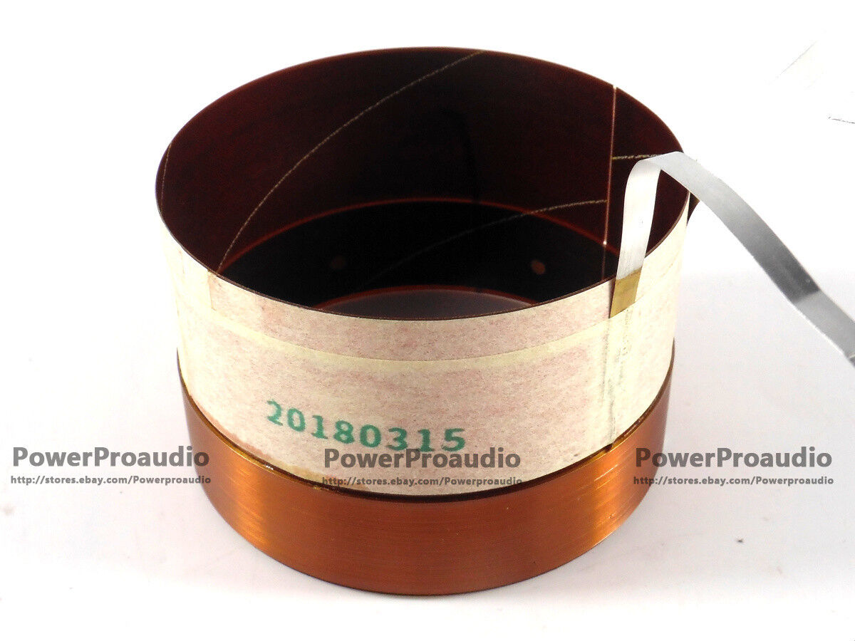 2pcs /lot High Quality 76.2mm voice coil for RCF LF15P530 - 8  Loudspeaker 8 Ohm