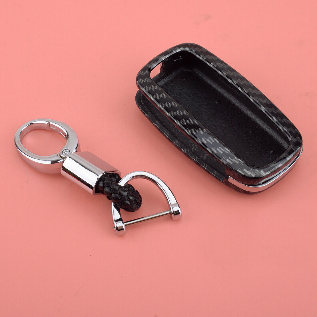 Flip Key Fob Case Shell Cover Fit For VW Golf MK6 Tiguan Polo MK5 Eos