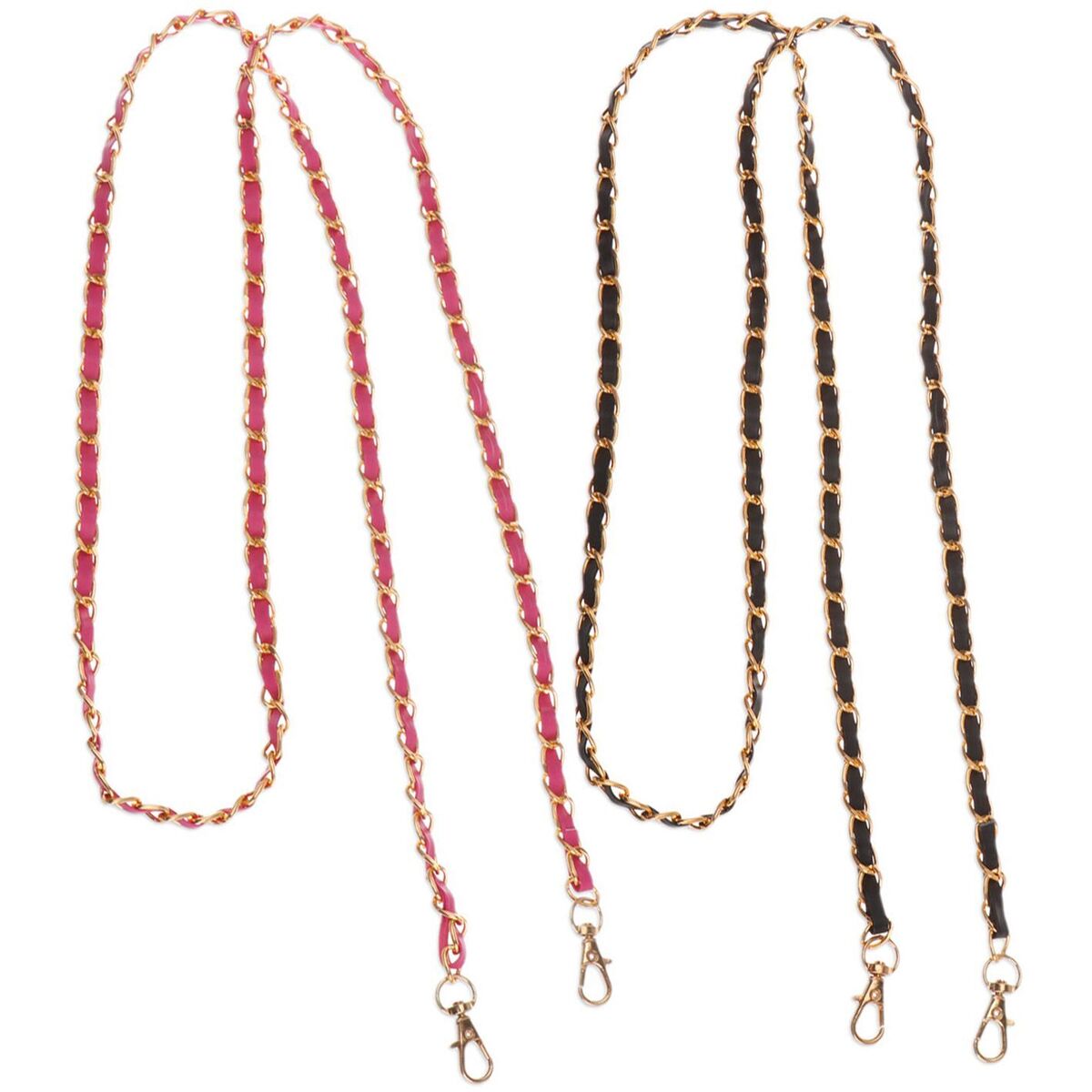 Metal Backpack strap Shoulder Bag aiguillette Handbag Chain Decorative Chain