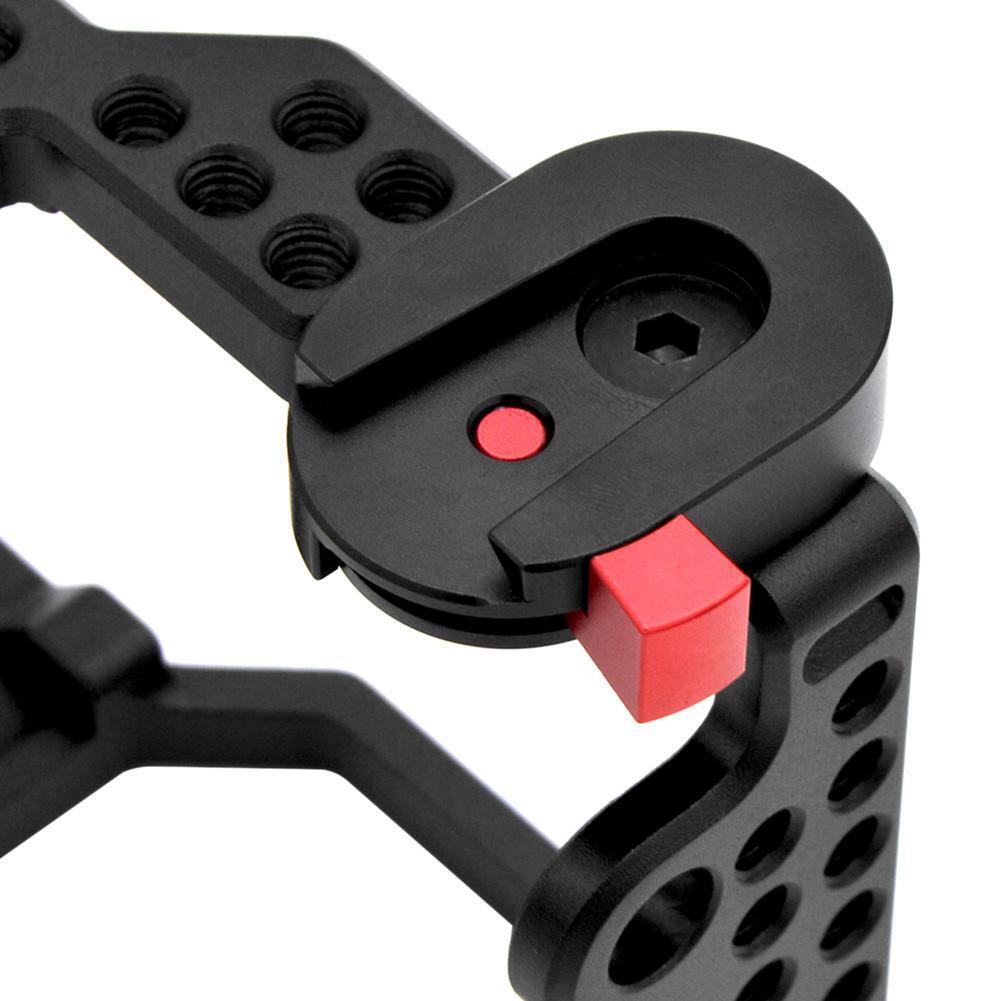 Mini Focus Field Monitor Quick Release Plate for Magic Arm LED Light Camera