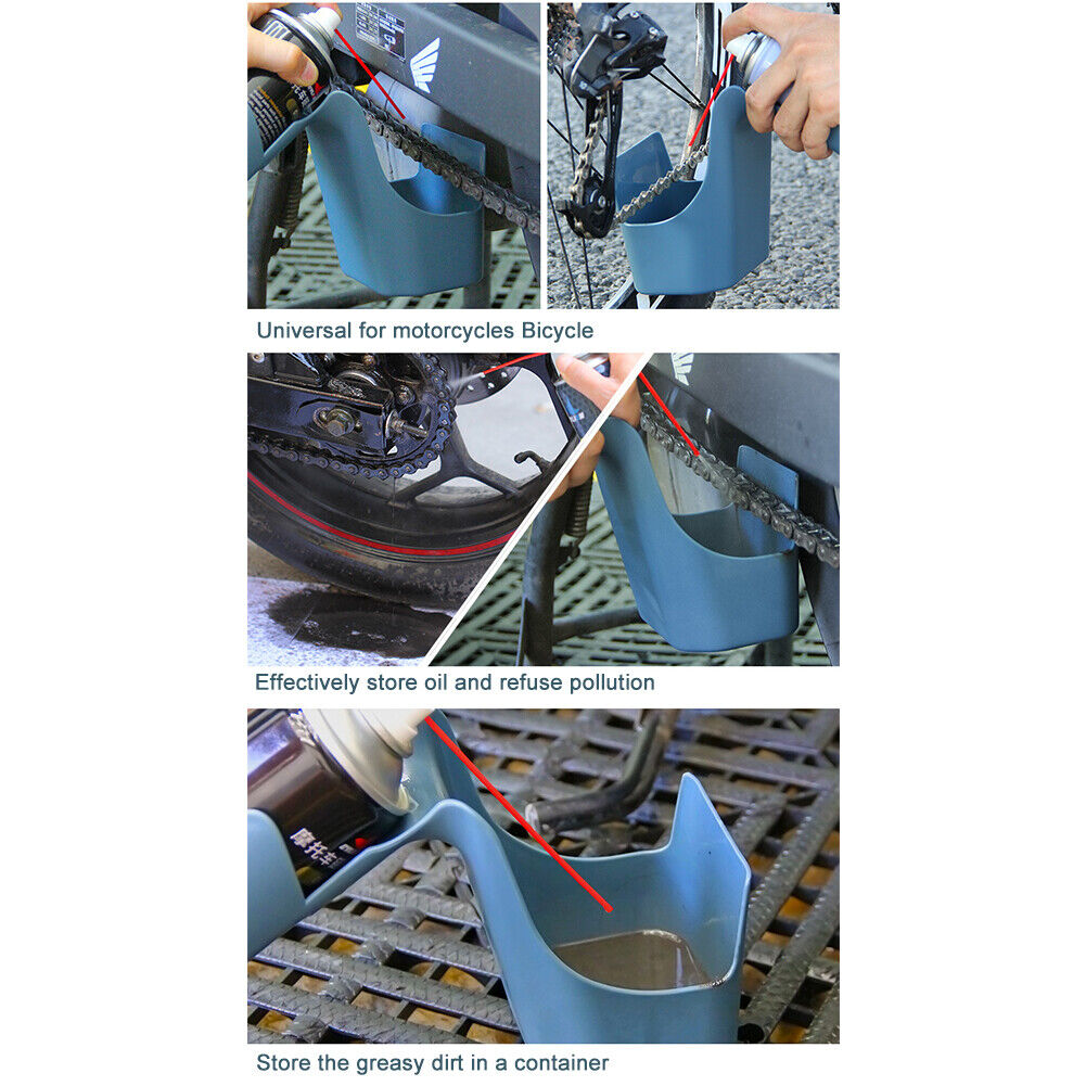 Motorcycle Bicycle Oil Tool Storage Box Chain Cycling Oil Lubricant Cleaner