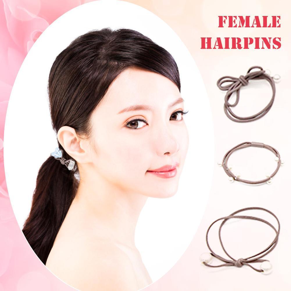 24pcs/set Korean Rubber Band Ponytail Holder Elastic Hair Rope (Style 5)