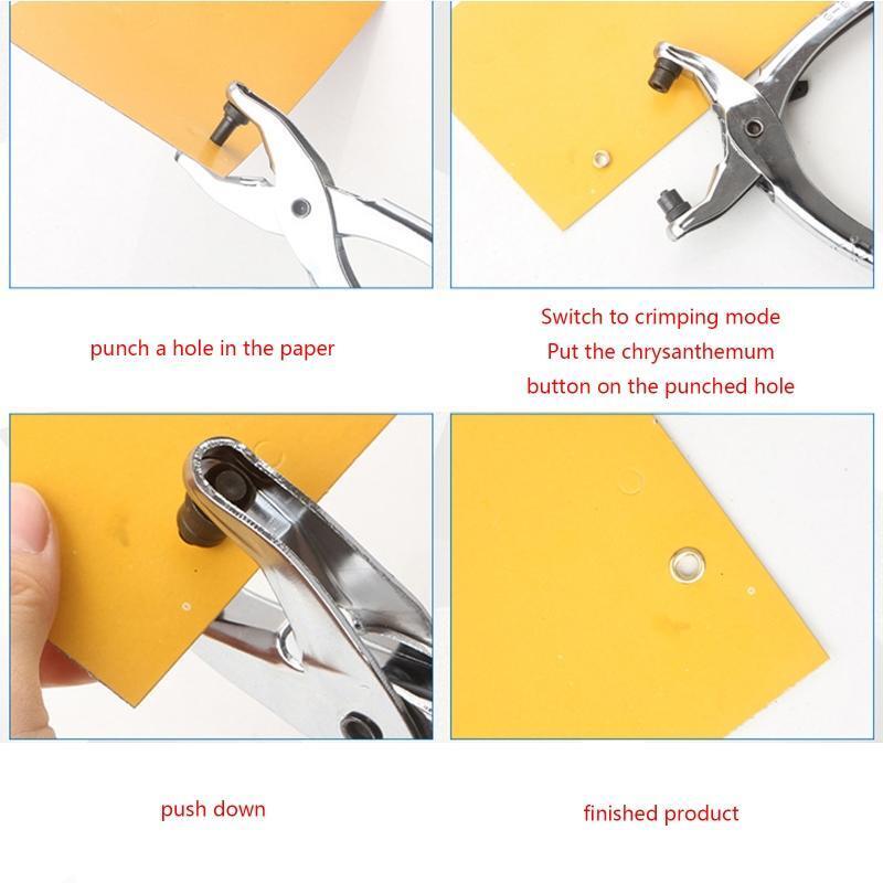 Heavy-Duty Snap Fastener Pliers for Fastening Replacing Metal Snaps Repairing