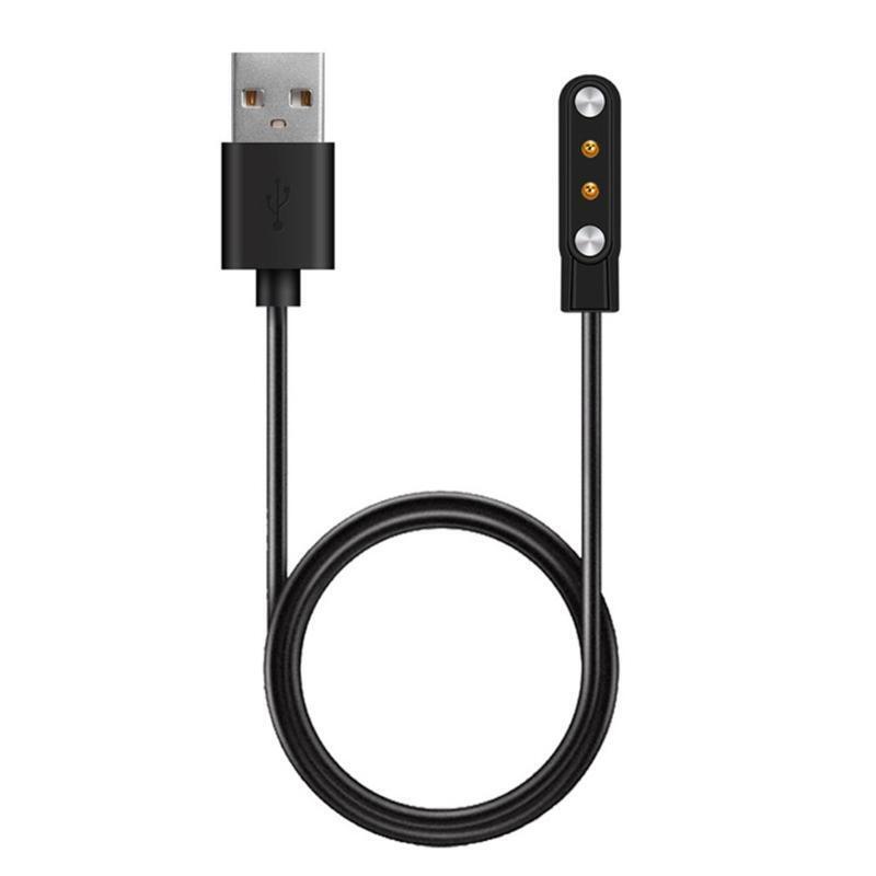 USB 2 Pin Portable Magnetic Charger Charging Cable for Smart Watch iWO W26/W26+