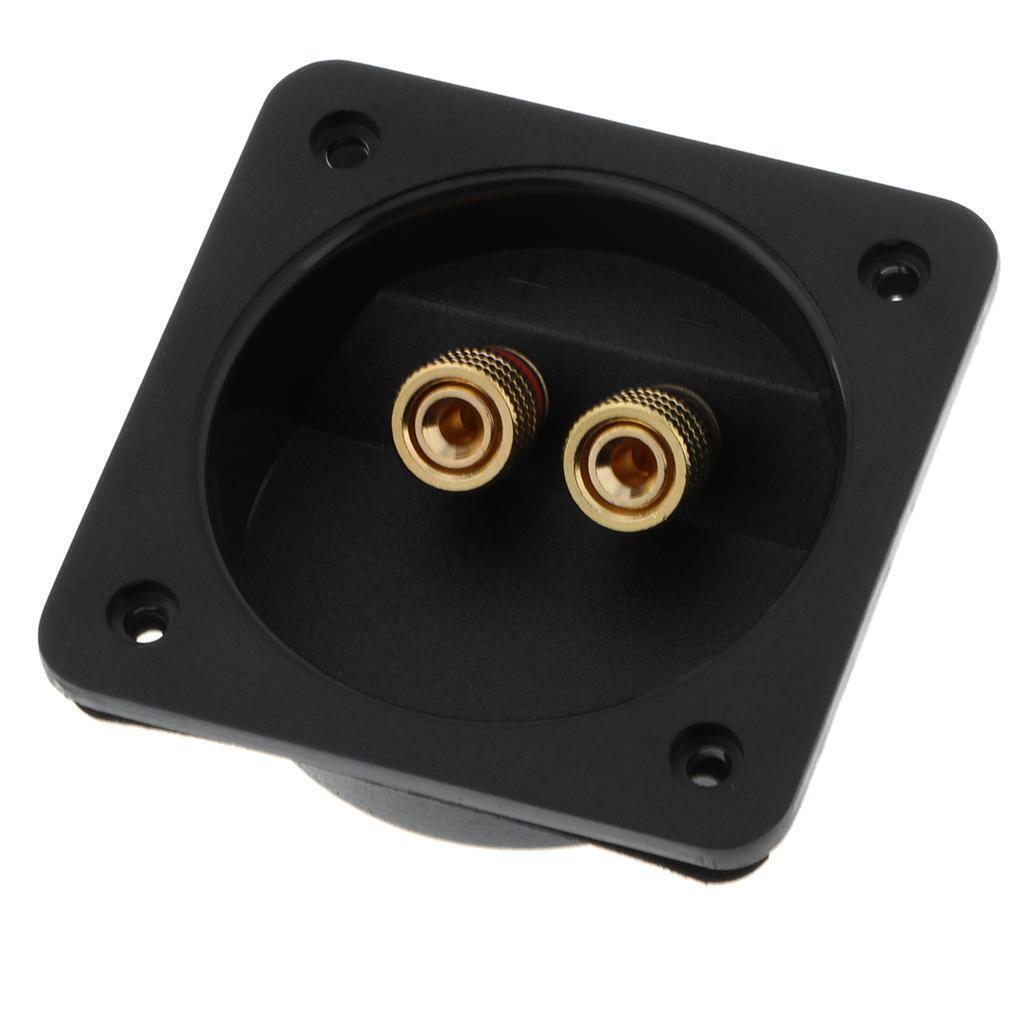 DIY Home Car Stereo Screw Cup Connections Subwoofer Plugs 2 Way 80 502