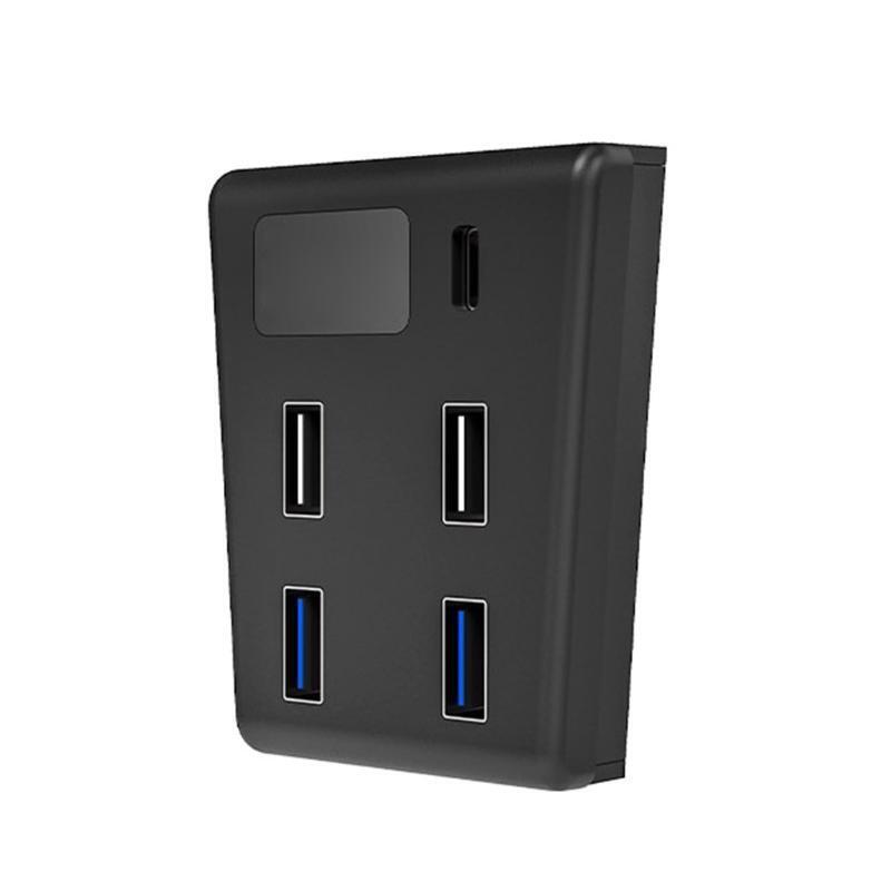 5 in1 USB Hub High-Speed ??Transmission Extender USB Connection Splitter for PS5