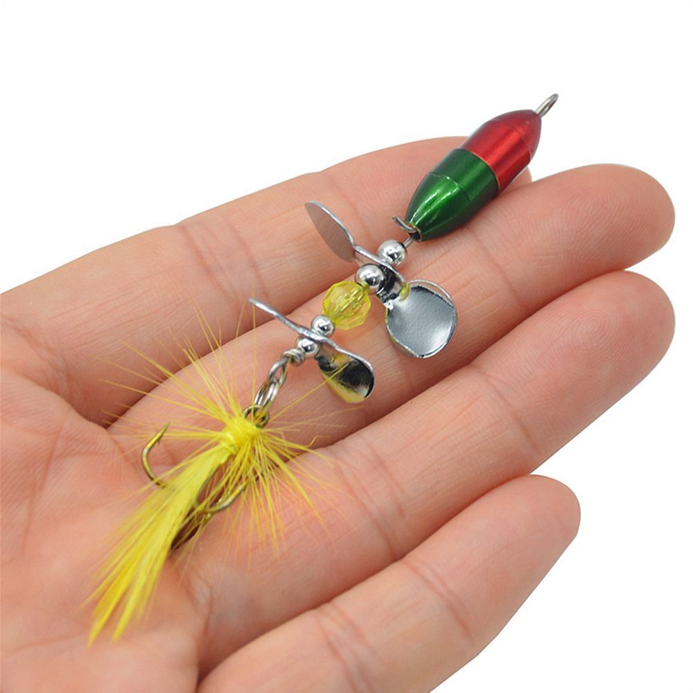 Noise Paillette Crank Bait Fishing Metal Lures Fishing Tackle Spoon Spinner