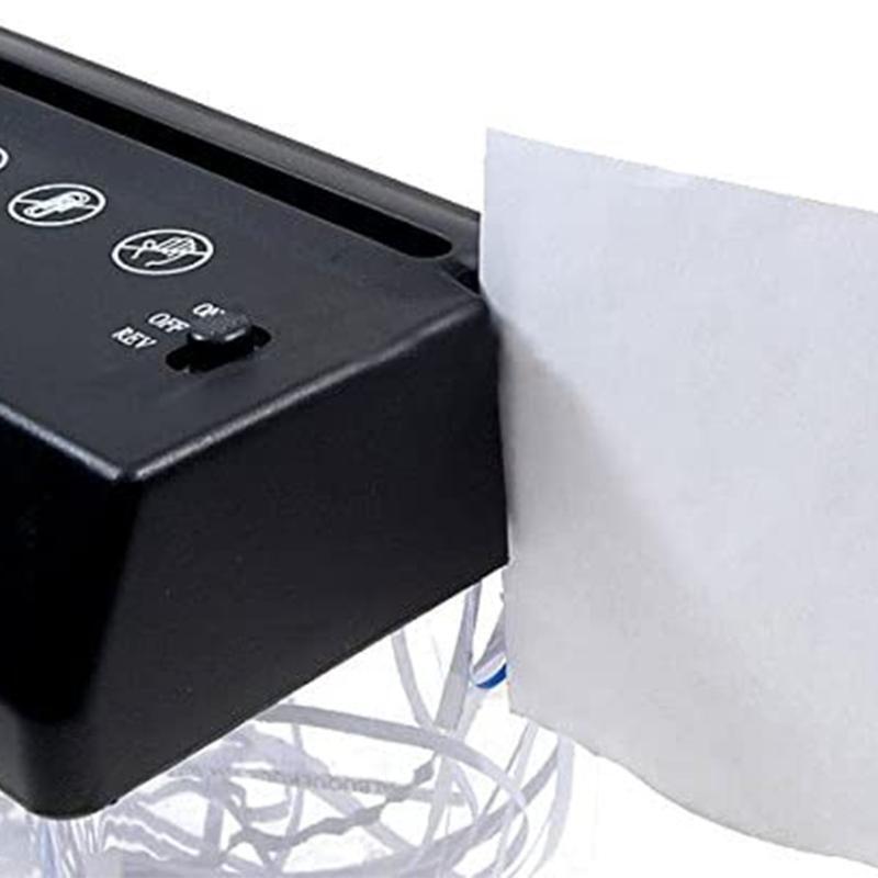 Usb Electric Paper Shredder Mini A6 Portable Invoice Document Paper Smash Tool