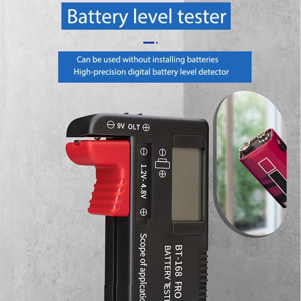 Indicator Electricity Measuring Instrument Voltage Checker Battery Volt Tester