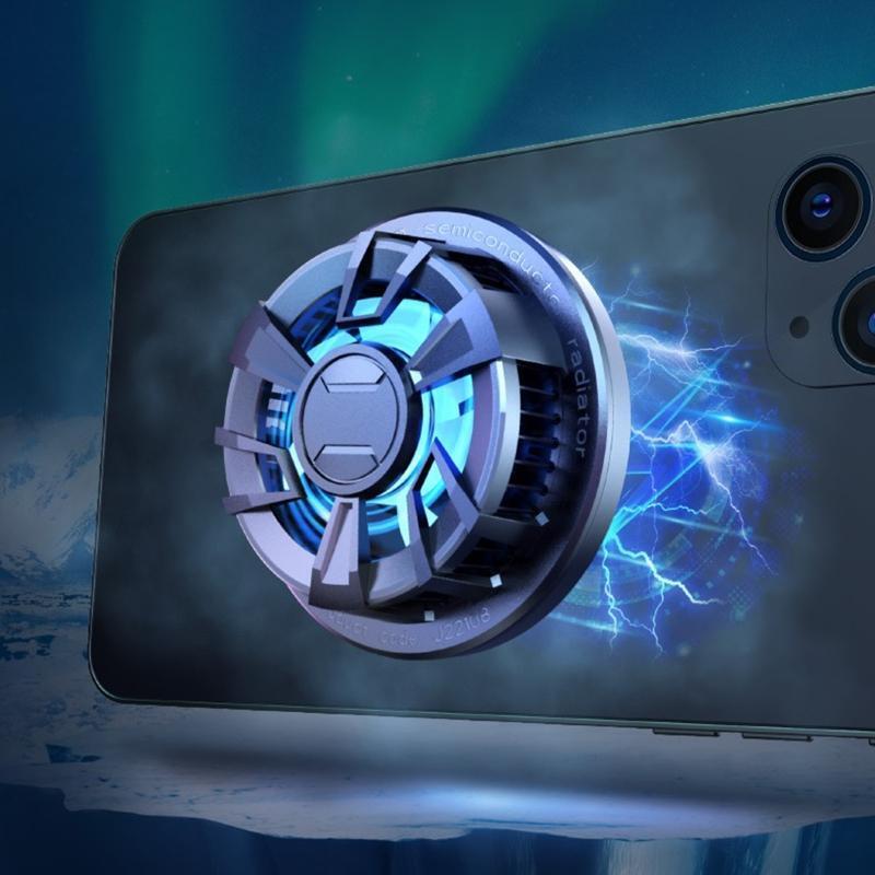 Magnetic Absorption Fan Mobile Phone Radiator C100 Magnetic Absorption Cooler