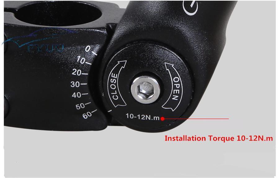 New Aluminum Alloy 25.4x110mm Adjustable Bicycle Road Bike Handlebar Stem Riser