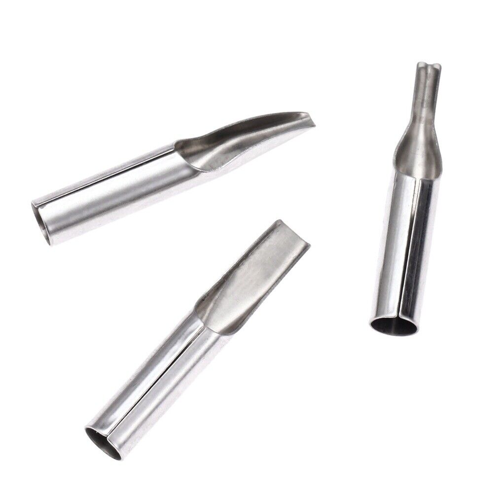 10Pcs Tattoo Nozzle Tips Professional Tattoo Nozzle Tips Kit 304 Stainless Steel