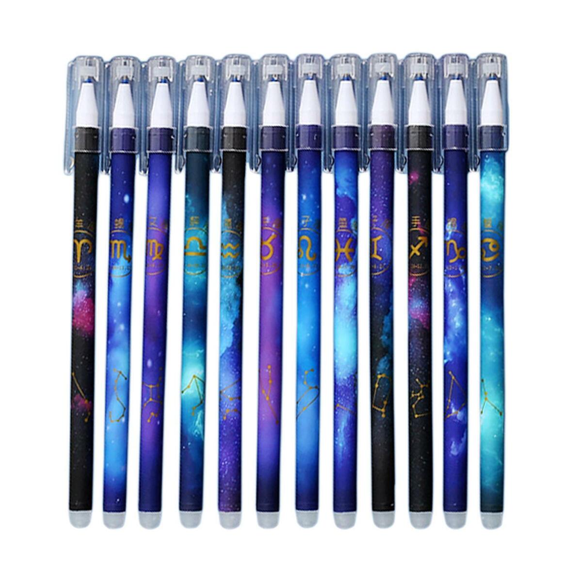12x Erasable Gel  Constellation Ink   Stationery Supplies