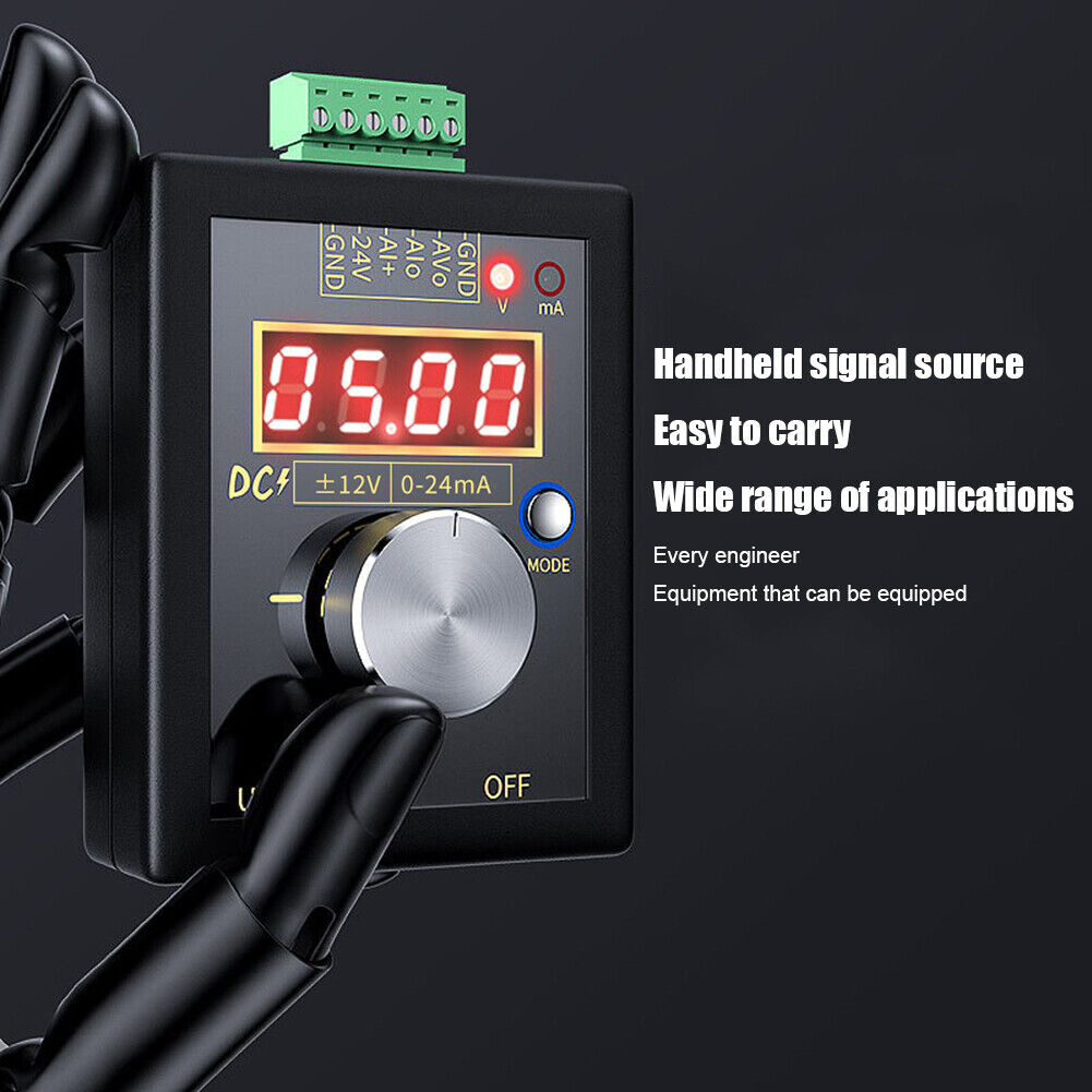 Digital Voltage Current Signal Generator Measuring Instruments (w/ Battery)