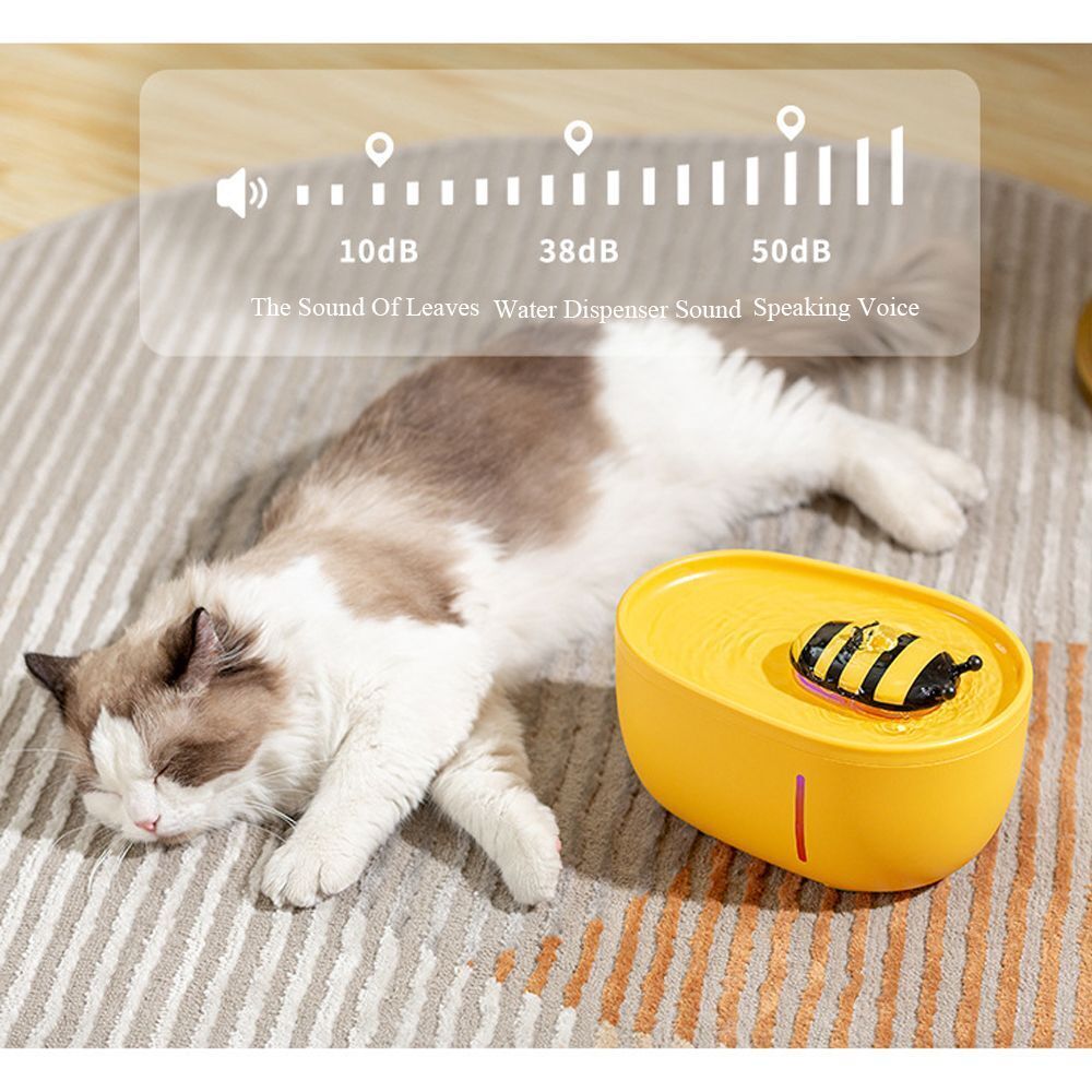 Water 2L Cat/Dog Water Fountain Drinking Drinking Bowl Pet Water Dispenser