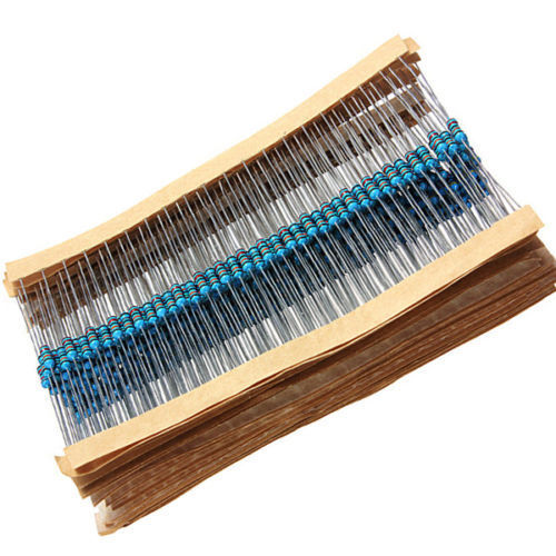300PCS 1/4W 1% Metal Film Resistors Resistance Assortment Kit Set Hot 30 Values