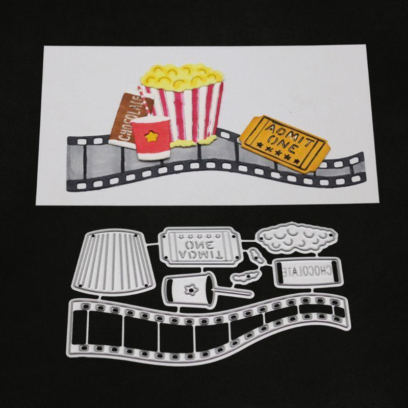 Food Metal Cutting Dies Stencil Scrapbooking DIY Album Stamp Paper Card Emboss