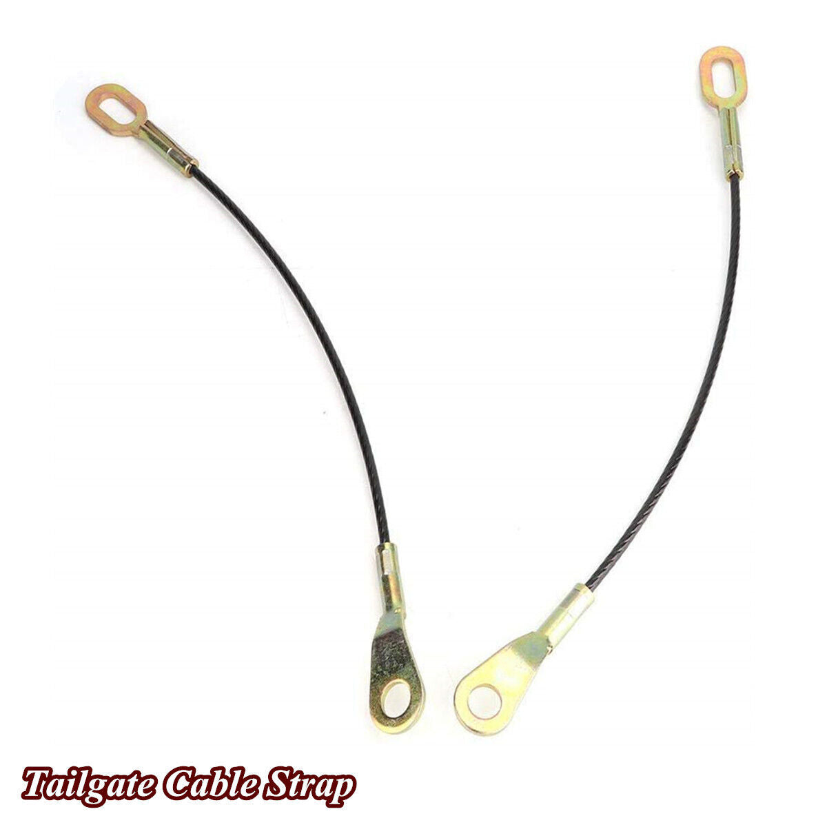 Pair Tailgate Cables Strap For Mazda Fighter B2500 Ford Ranger Thunder / Wildcat