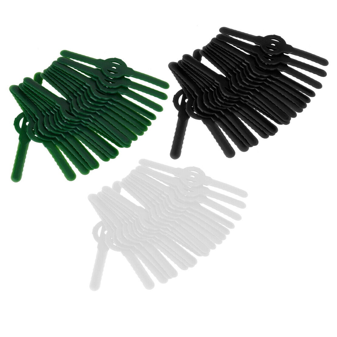 20xPlastic Grass Trimmer Blades Lawn Mower Blade Cordless Trimmer Garden Tool zx