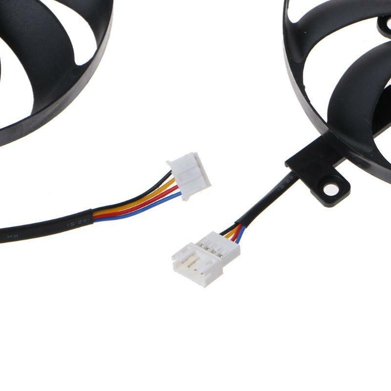 3Pcs 88MM T129215SU 7Pin Cooling Fan for ROG STRIX RTX 2080 2080Ti 12V 0.5A