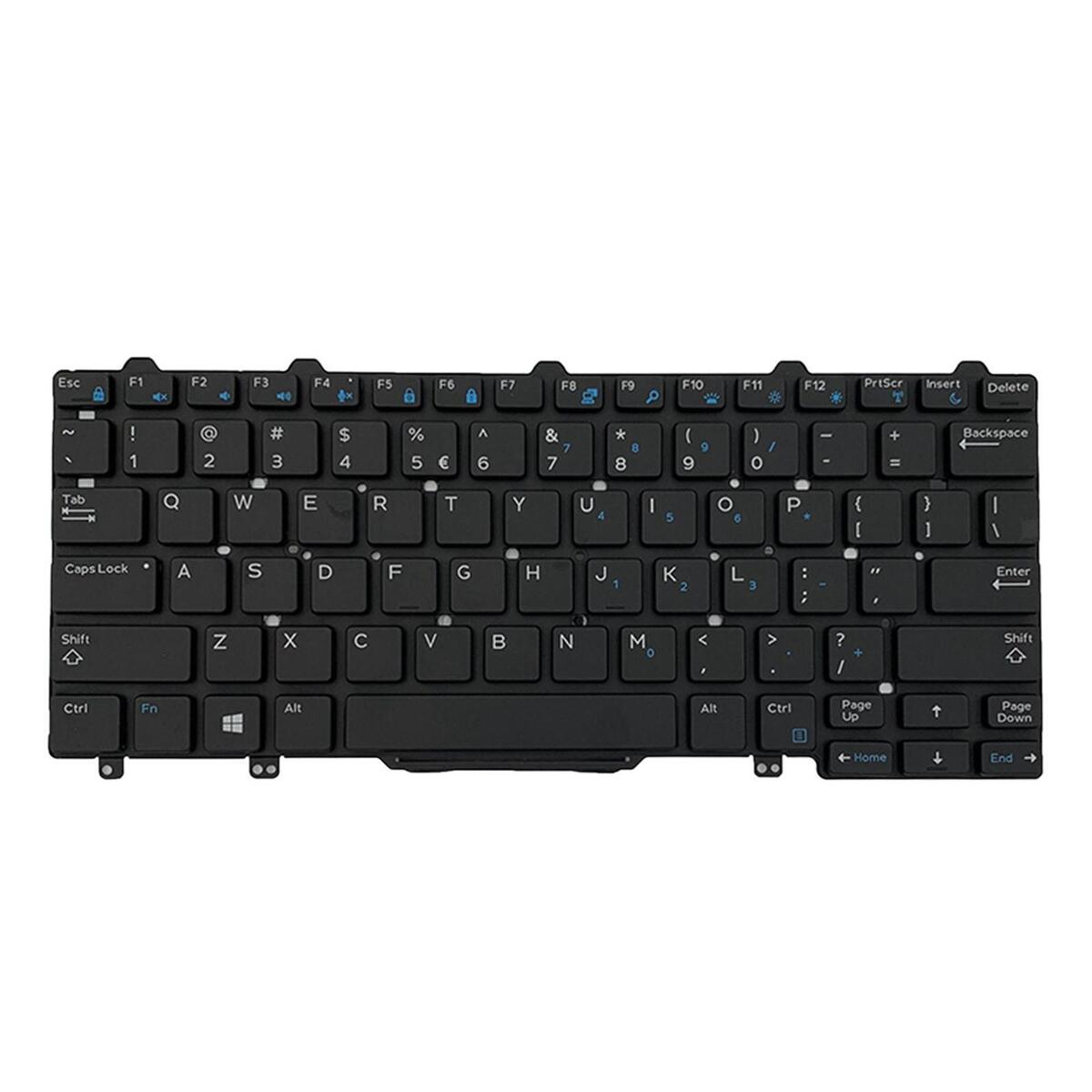 Laptop Keyboard with Backlight Black English for Latitude E5450 E7250 E7450